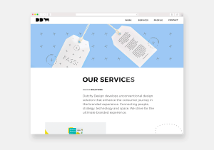 dutchy design website services