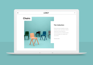 LoBof Lookbook of Furniture Designer furniture brands web design home page featured category