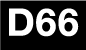 D66 logo